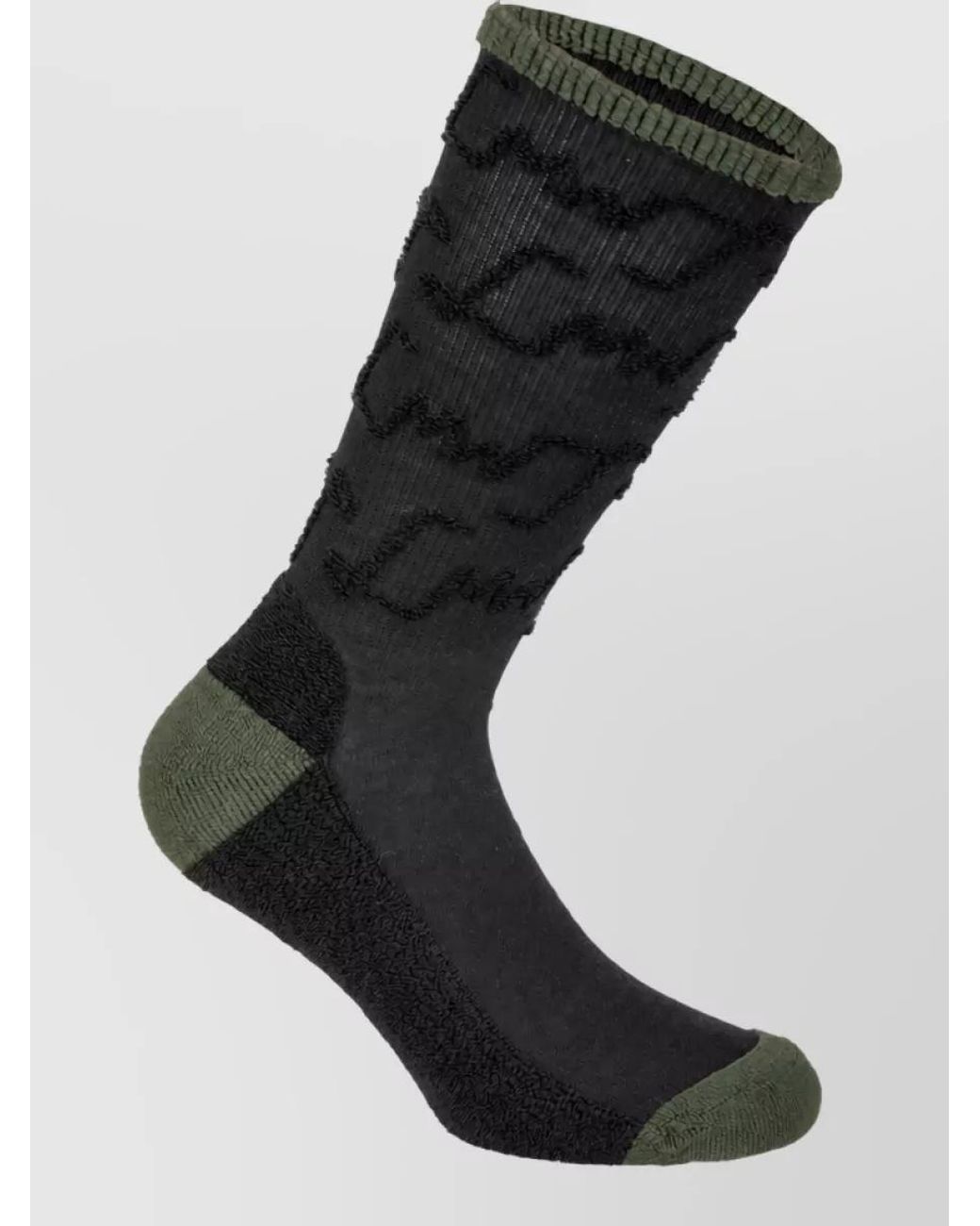 Lamunt Black Cozy Long Socks
