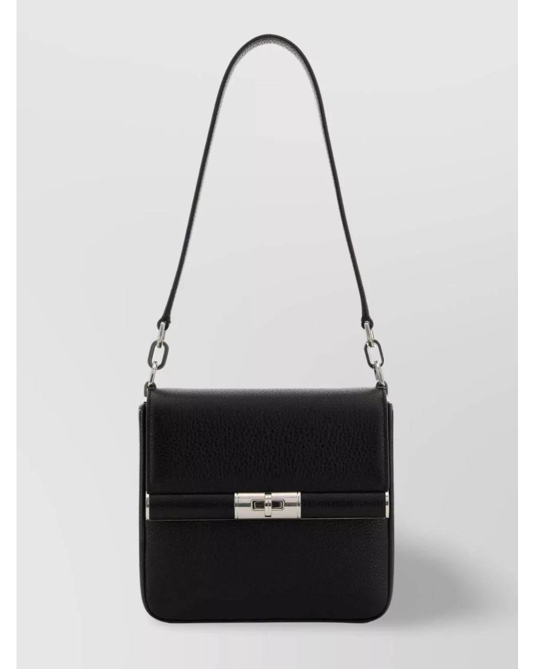 Dolce & Gabbana White Marlene Shoulder Bag Leather Noir for men