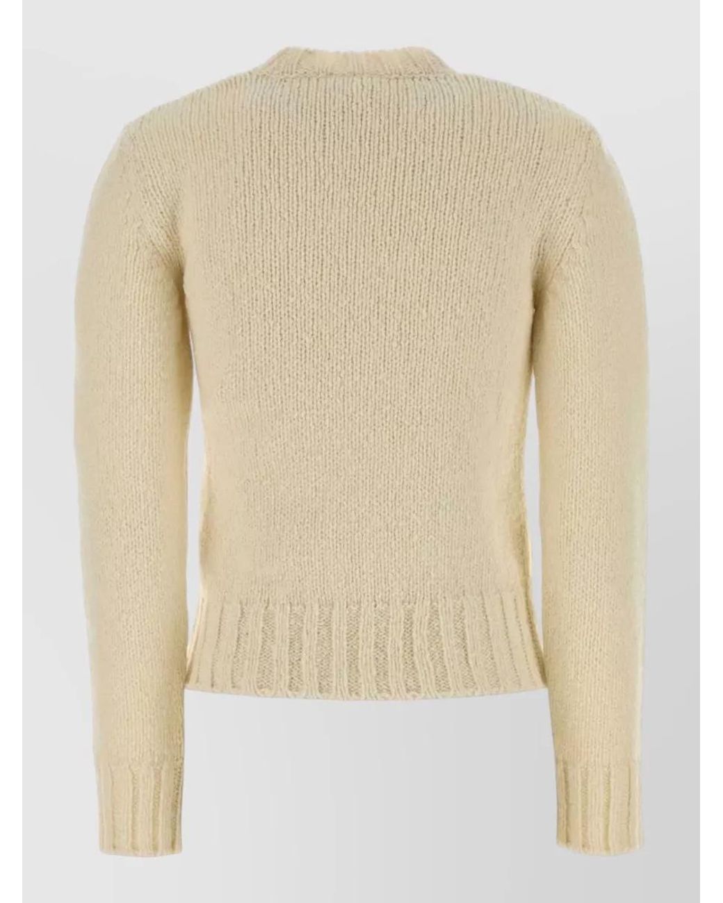 A.P.C. Natural Virgin Wool Jumper