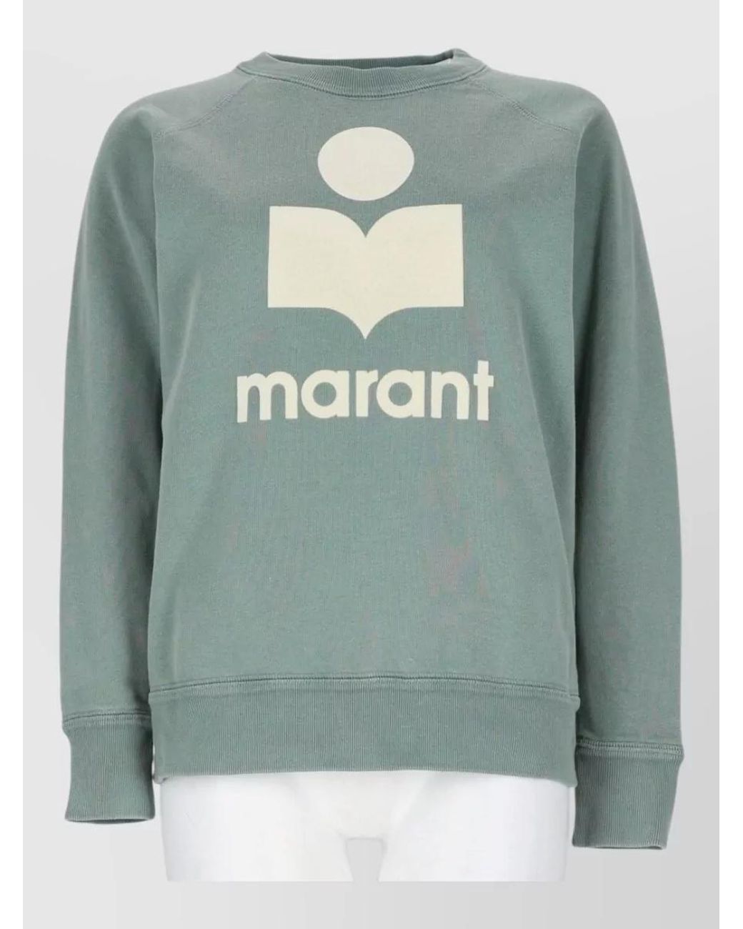 Isabel Marant Green Cotton Sweatshirt