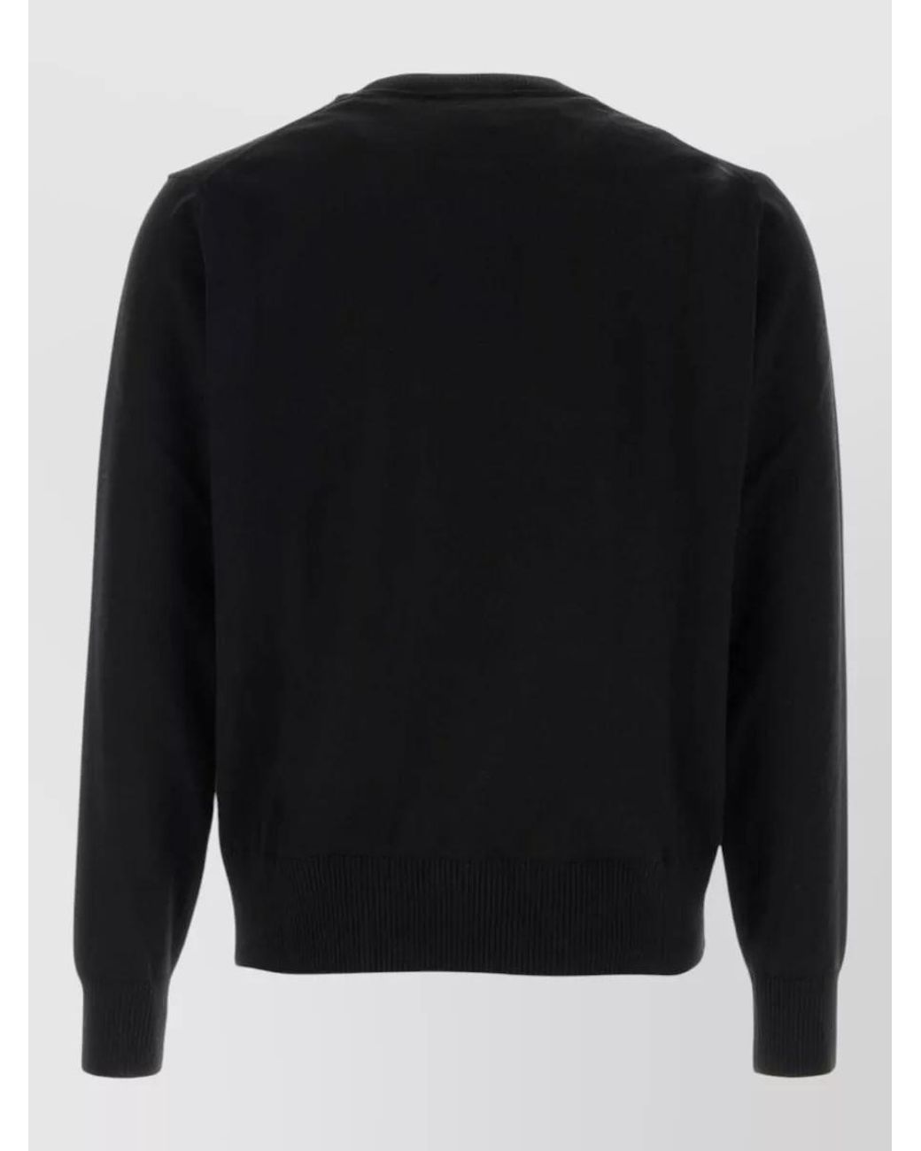 Vivienne Westwood Black Cashmere Crew-Neck Sweater for men