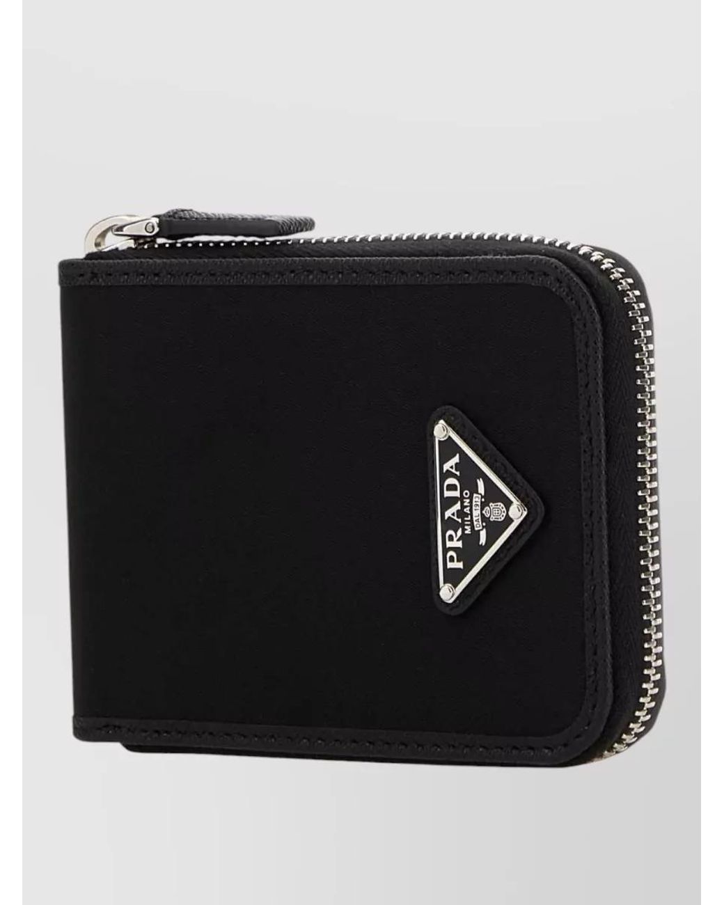 Prada Black Fabric Wallet for men