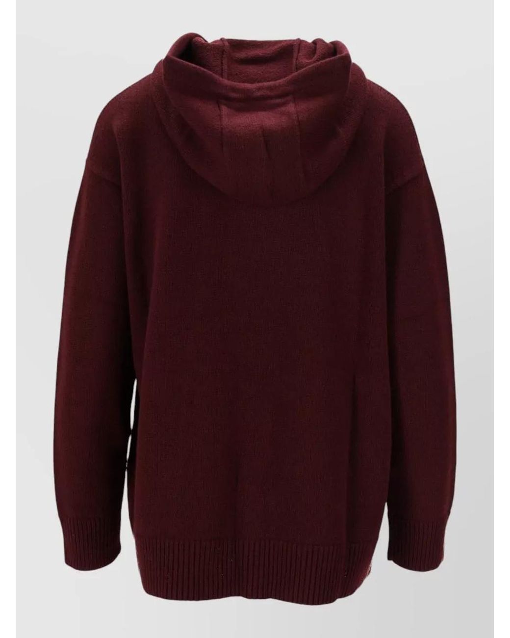 Max Mara Red Cashmere Wool Sleeveless Top