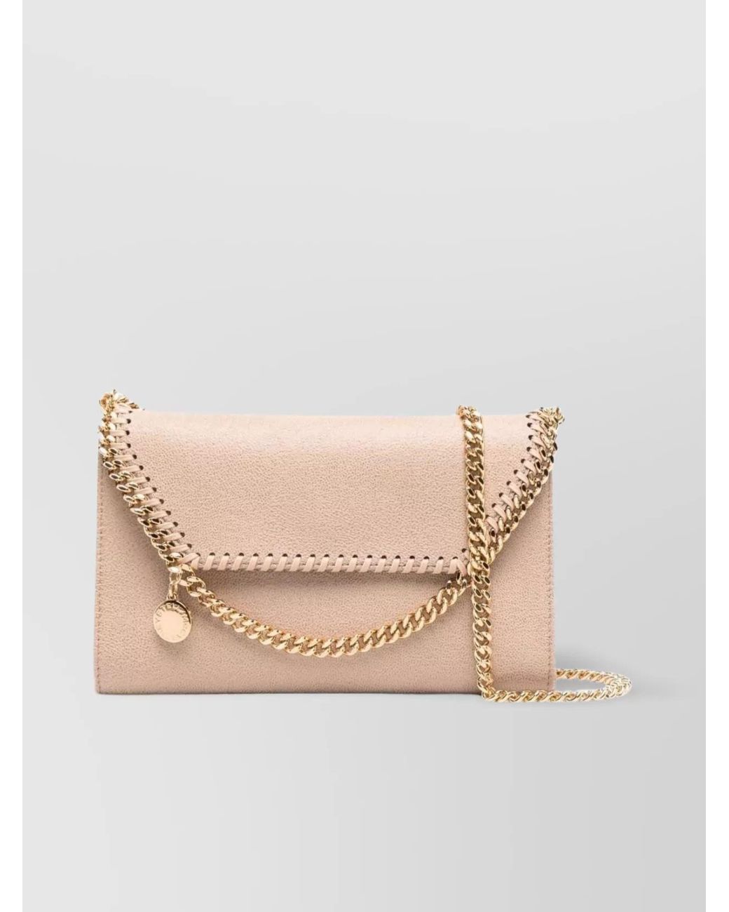 Stella McCartney Natural Falabella Mini Shoulder Bag