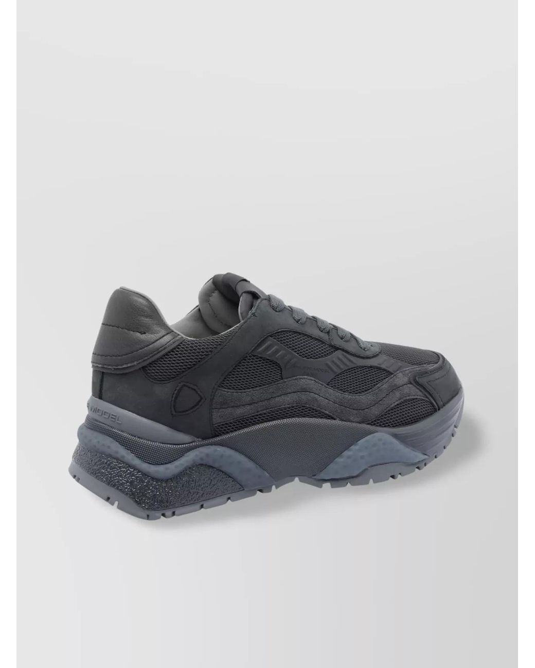 Philippe Model Blue Leather Odeon Low-Top Sneakers