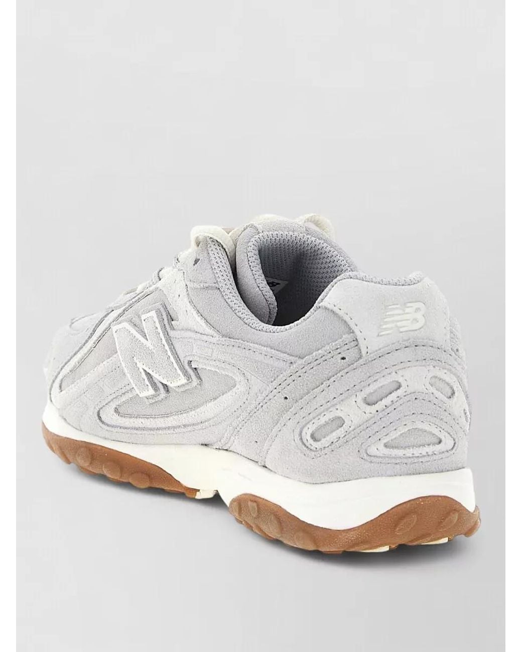 New Balance White Low-Top Sneakers