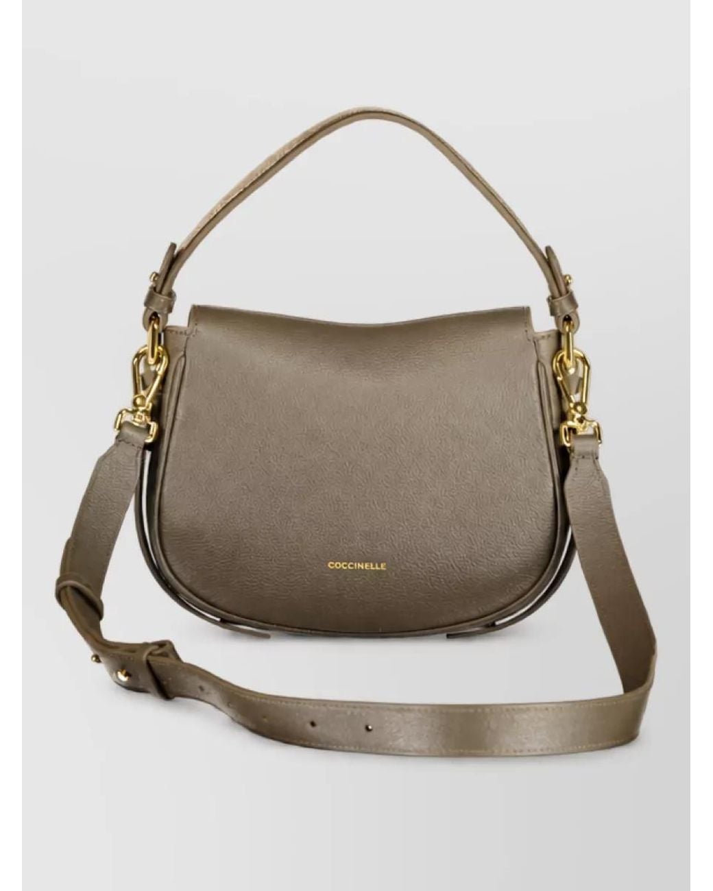 Coccinelle Natural Leather Shoulder Bag