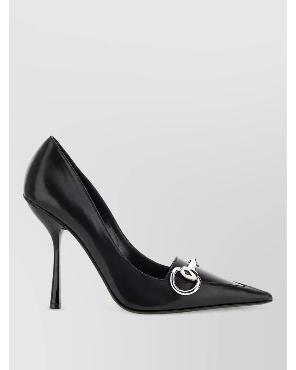 Gucci Blue Leather Stiletto Pumps