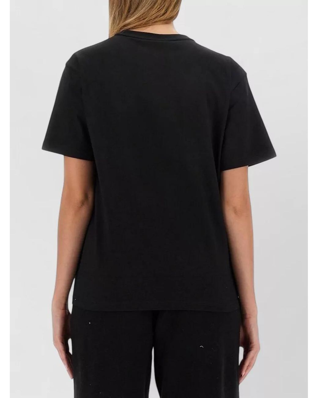 Alexander Wang Black Cotton Regular-Fit T-Shirt
