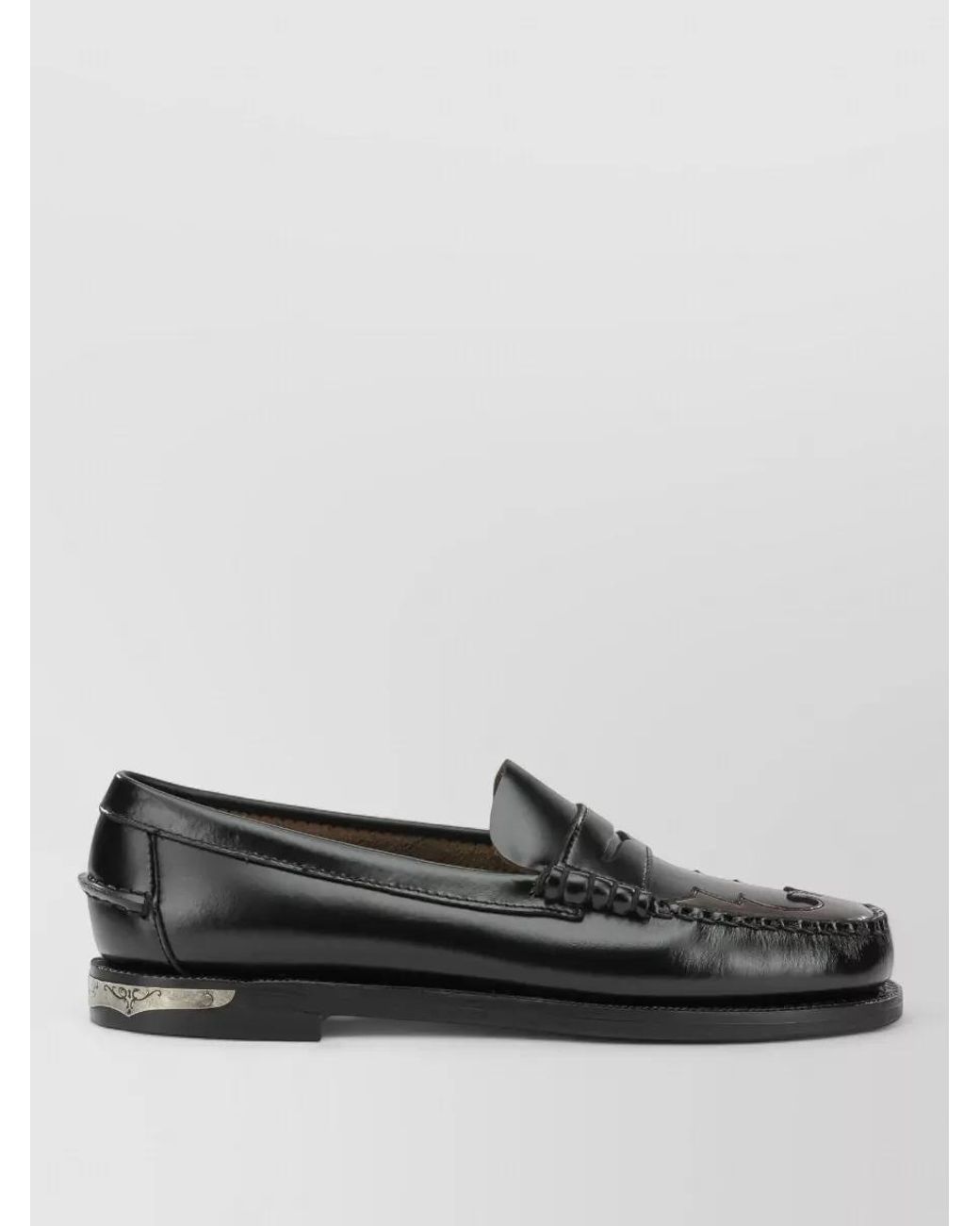 Sebago Black Leather Loafers