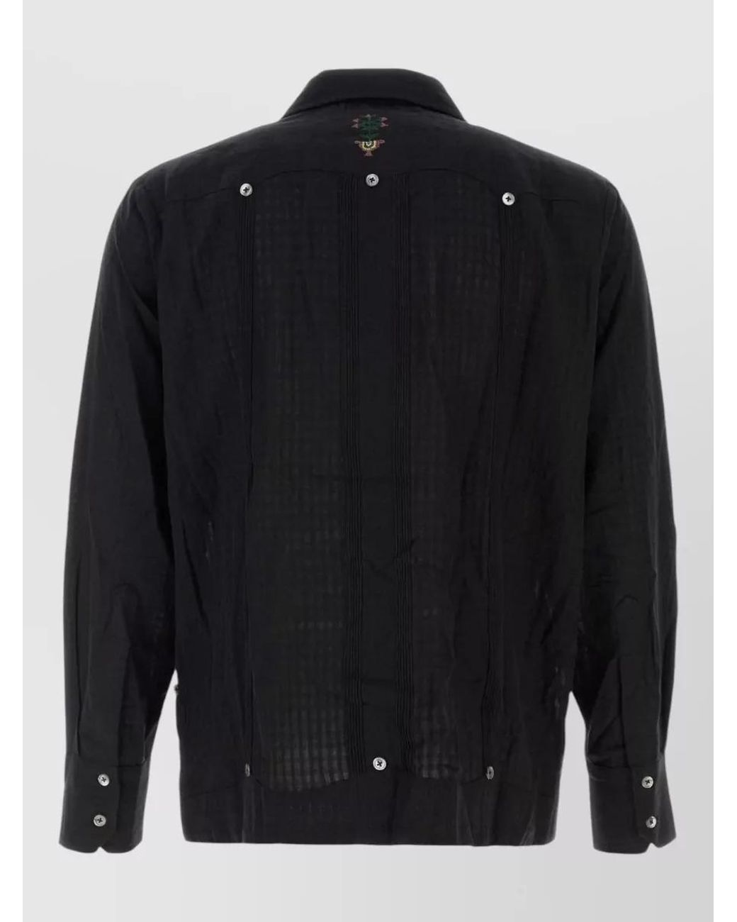 BAZISZT Black Cotton Shirt for men