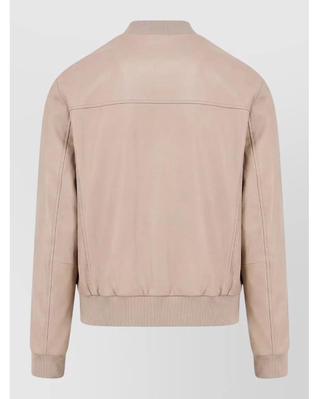 Boss Natural Leather Jacket for men