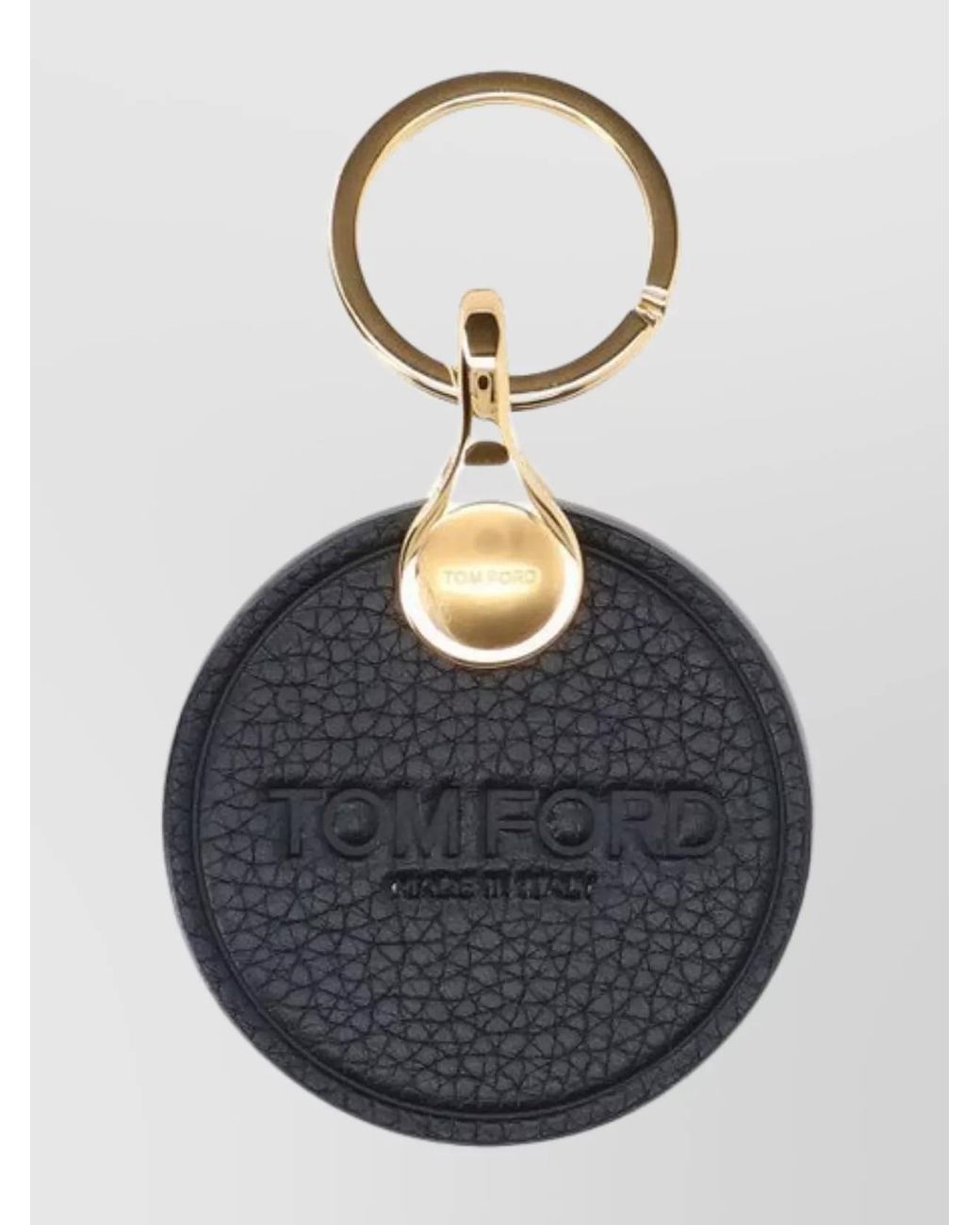 Tom Ford Blue Leather Key Case for men