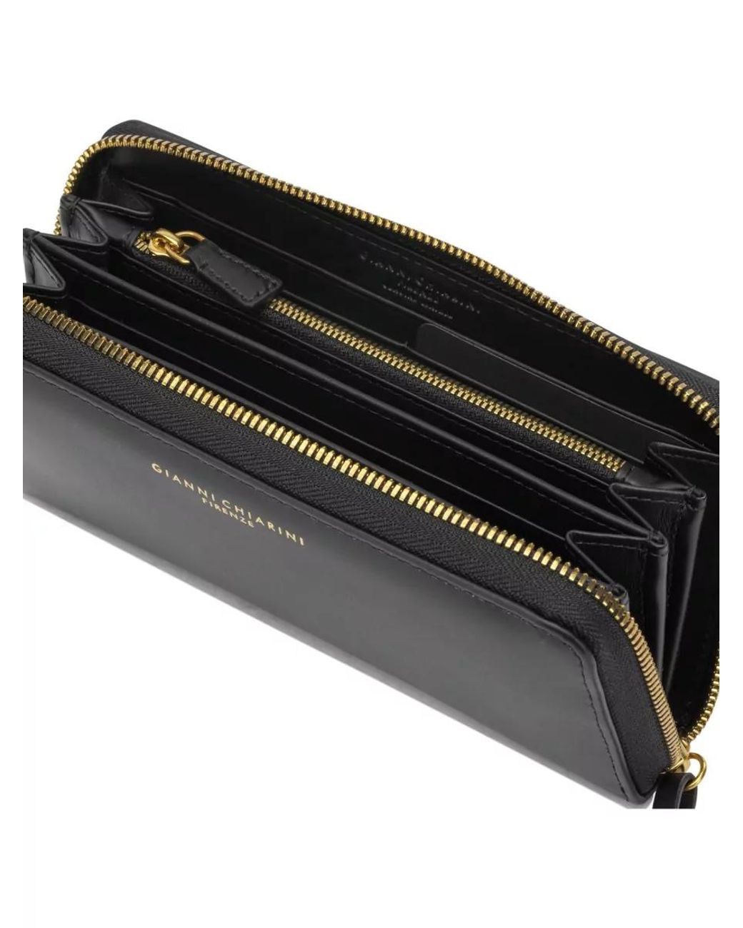 Gianni Chiarini Black Leather Purse