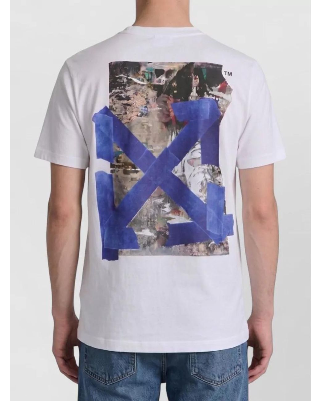 Off-White c/o Virgil Abloh White Off Bacco Arrow Skate T-Shirt for men