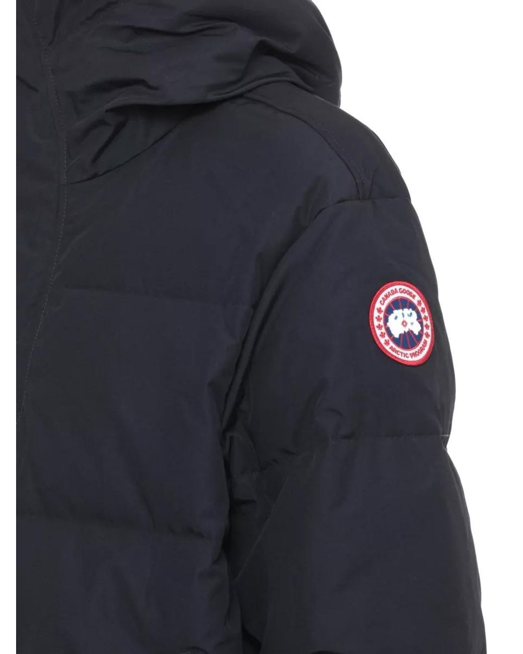 Canada Goose Blue Down Quilted Hooded Parka for men