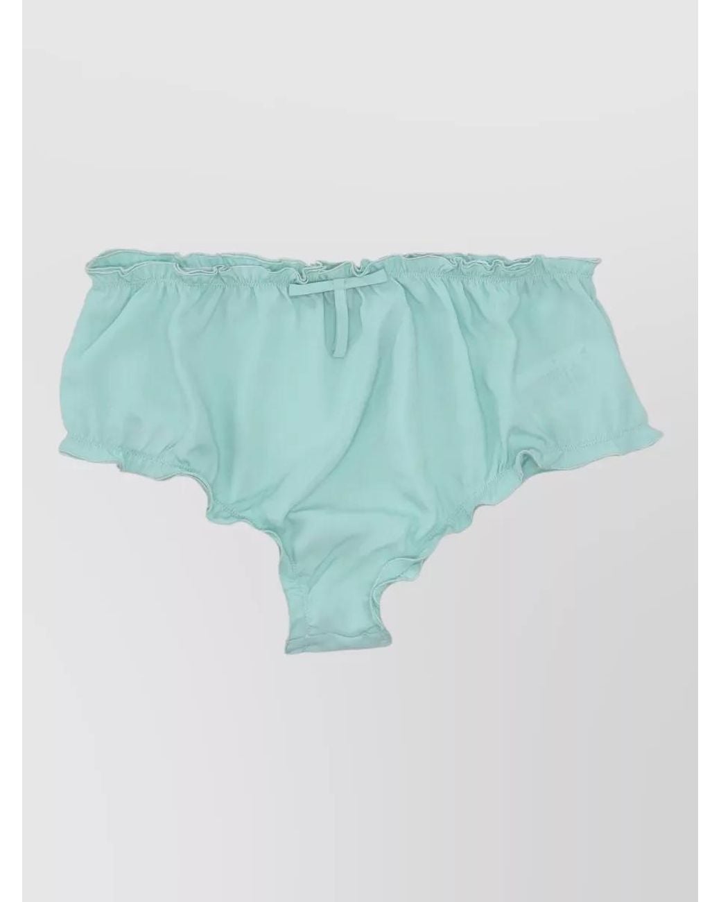 Vivetta Blue Bow Briefs