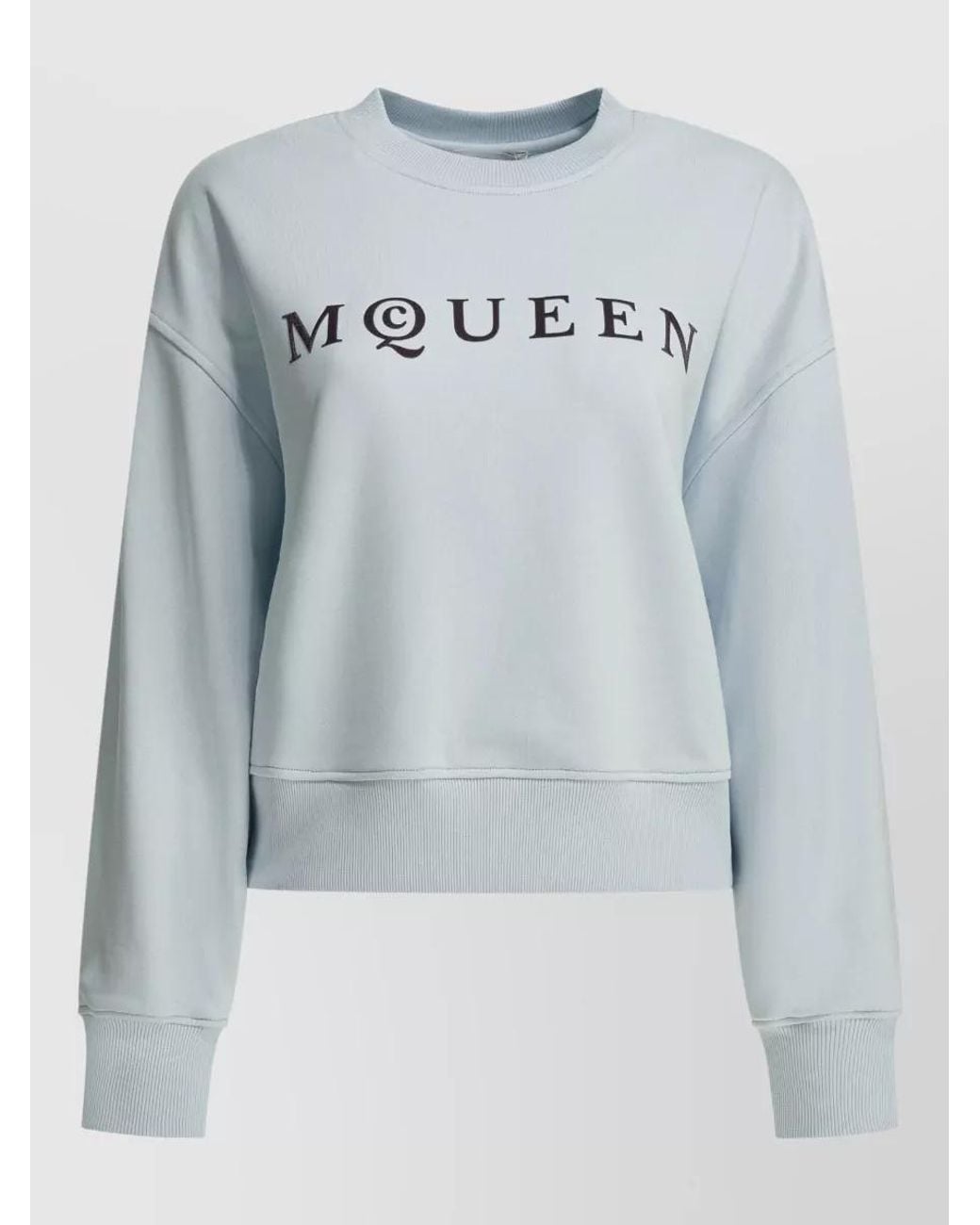 McQueen Blue Sweatshirt