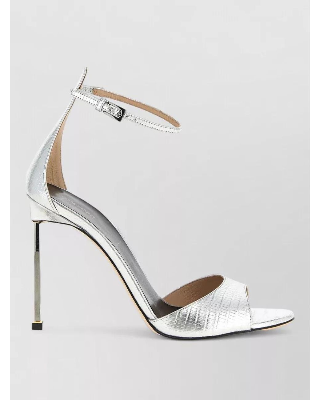 Tom Ford White Leather Tejus Sandals