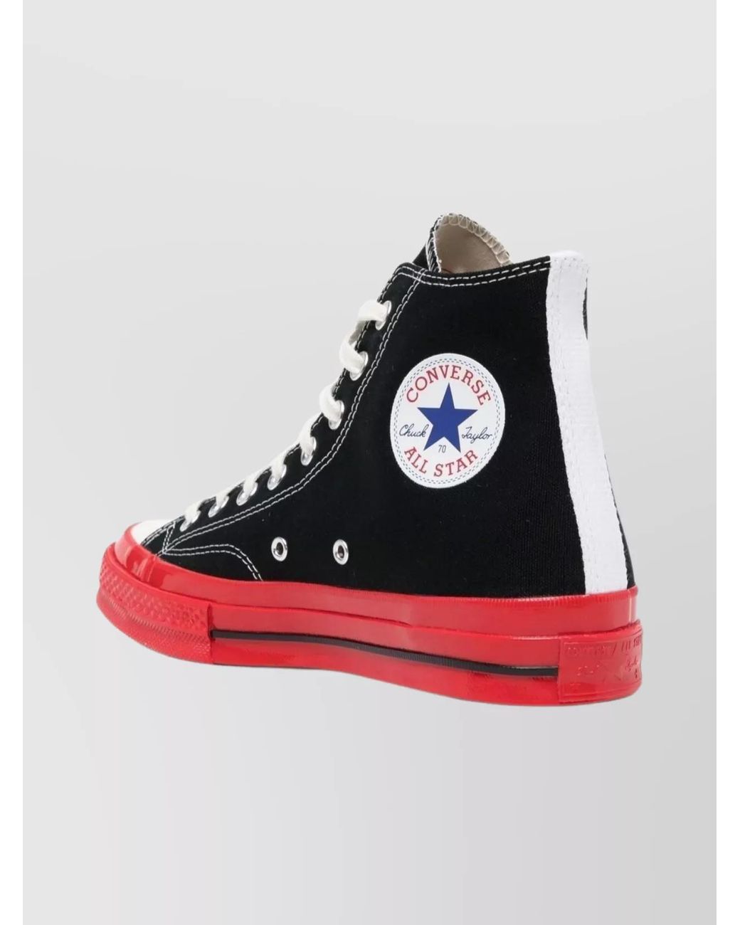 COMME DES GARÇONS PLAY Red High-Top Sneakers for men