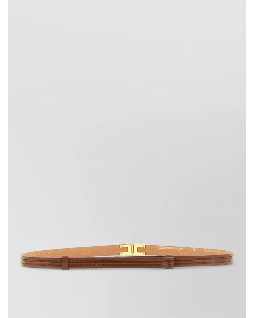 Elisabetta Franchi Multicolor Logo Buckle Belt