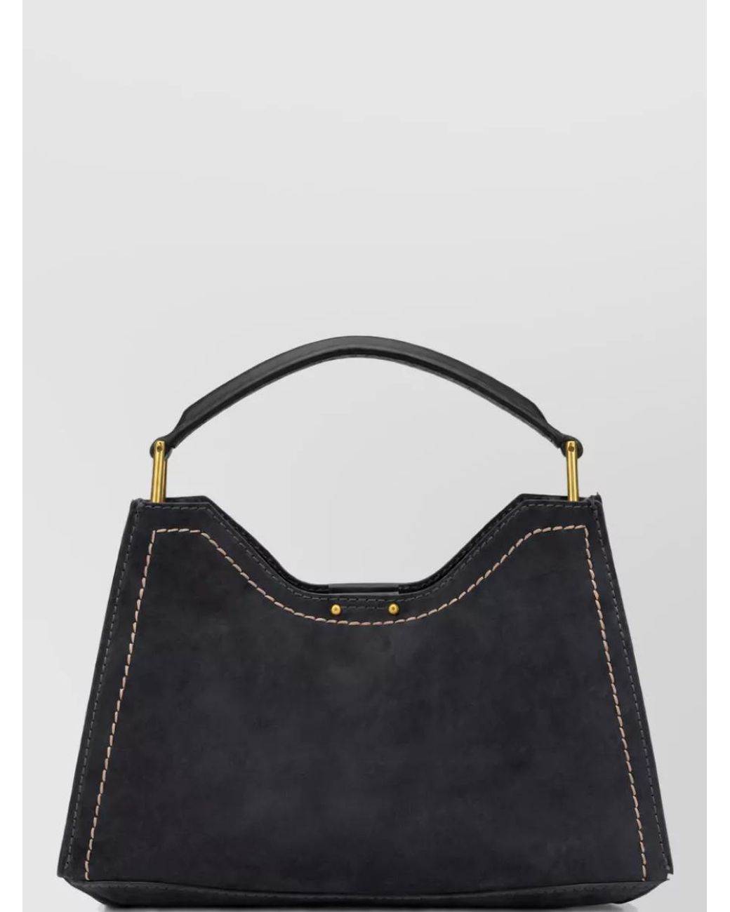 Gianni Chiarini Black Leather Tote Bag