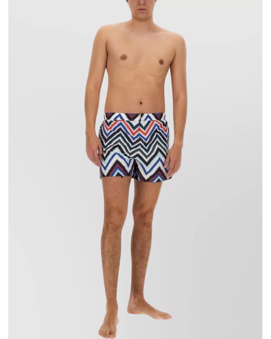 Missoni Blue Swim Shorts for men