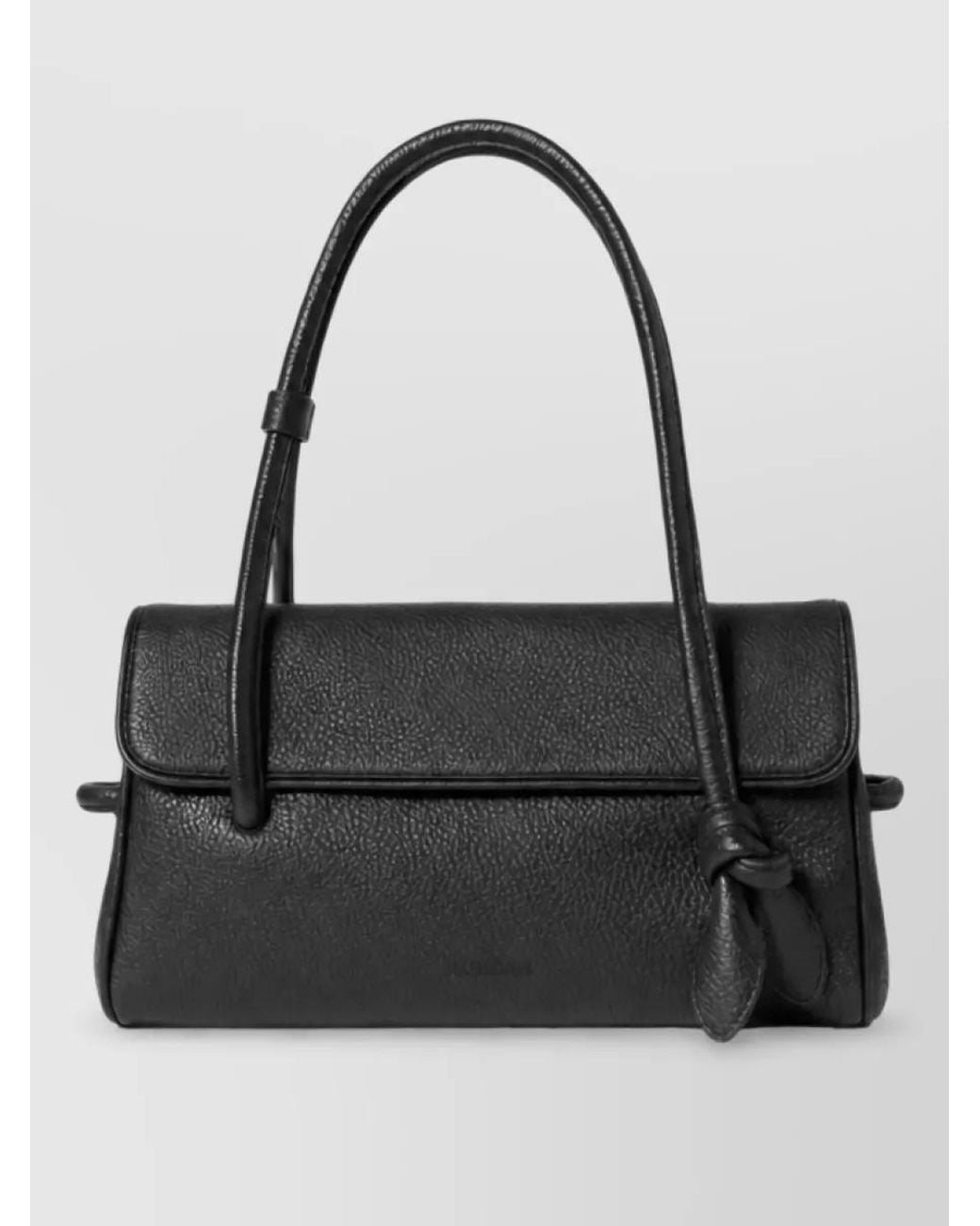 Jacquemus Black Le Turismo Leather Clutch Bag