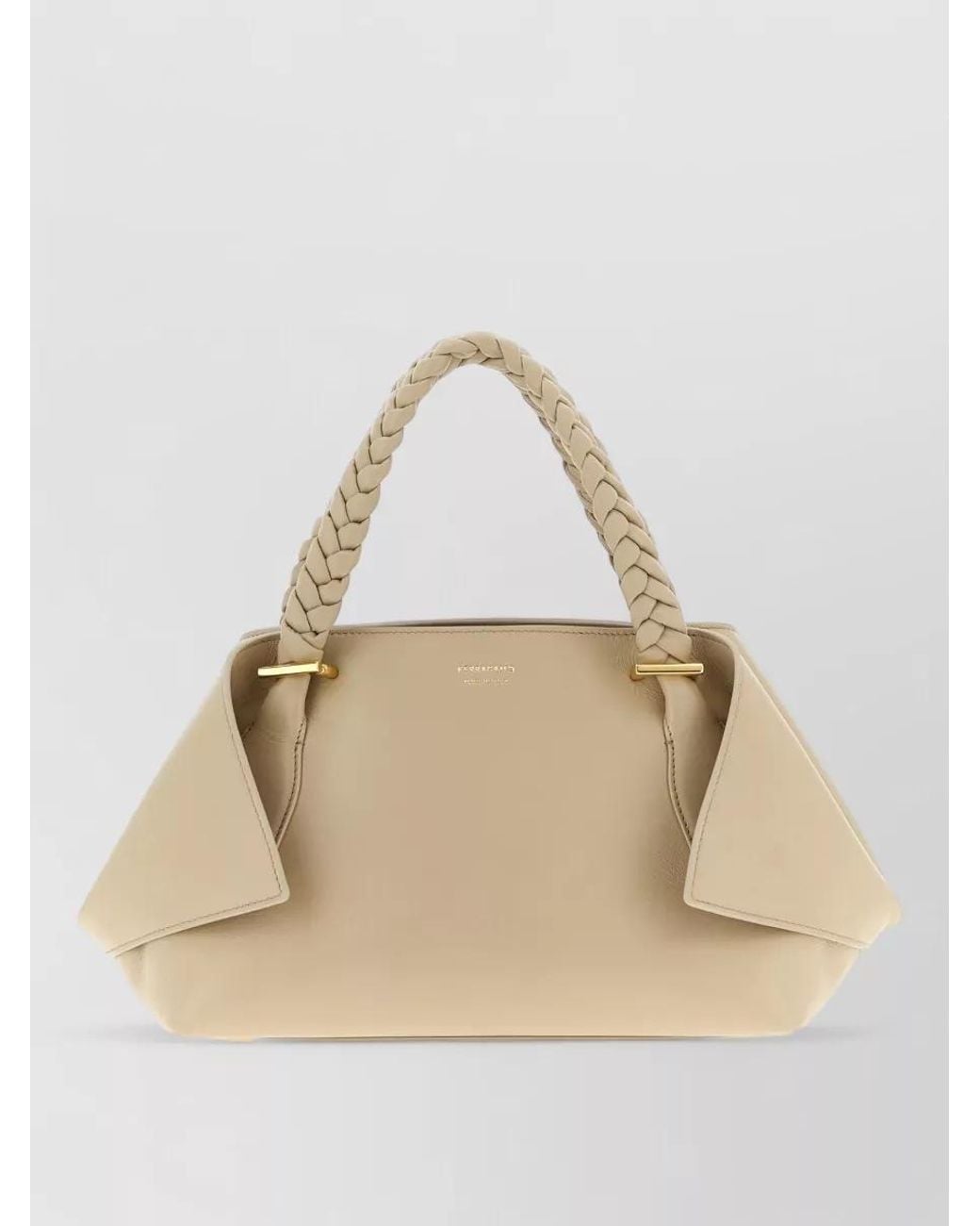 Ferragamo Natural Handbag (M) Leather Crossbody Bag