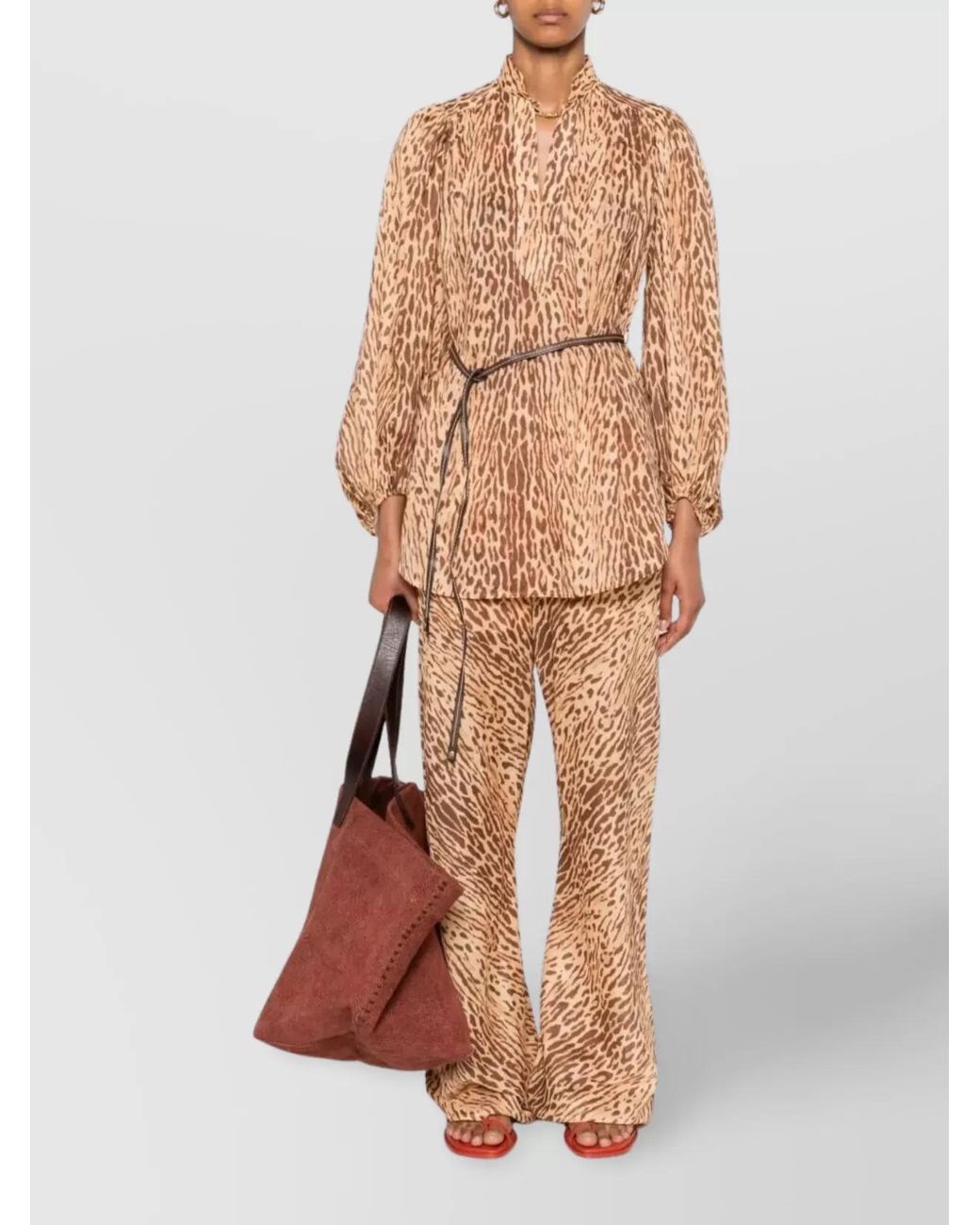 Zimmermann Natural Cotton Tunic Blouse