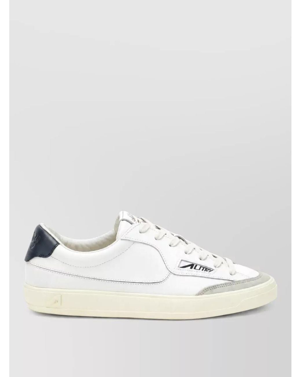 Autry Natural Leather Low-Top Sneakers for men
