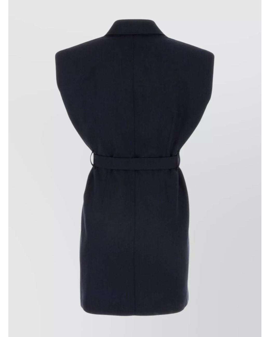 Prada Blue Wool Vest