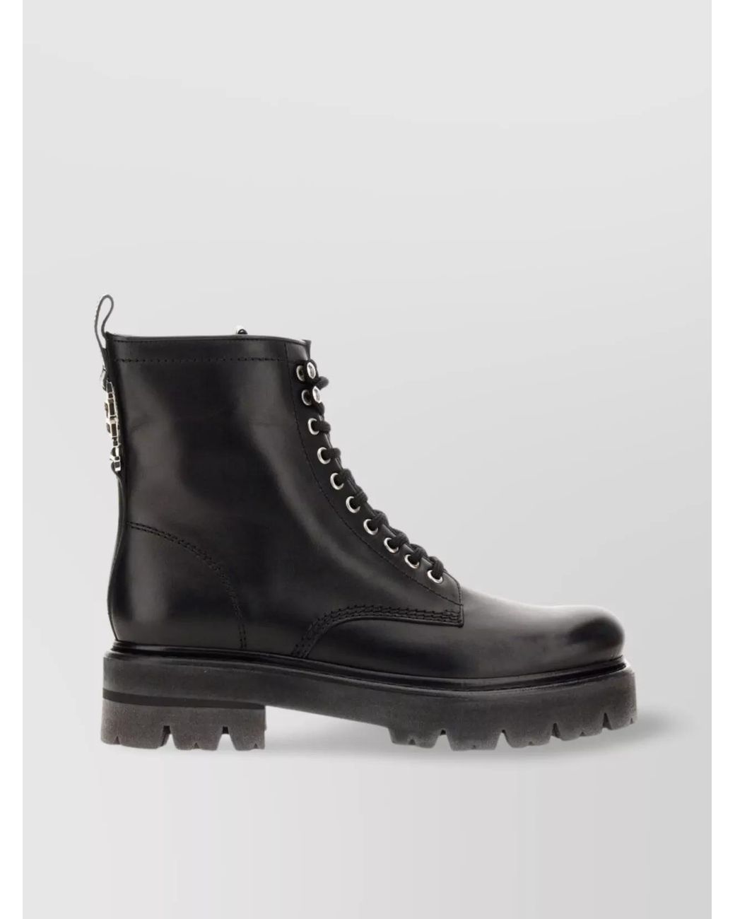 DSquared² Black Leather Ankle Boots