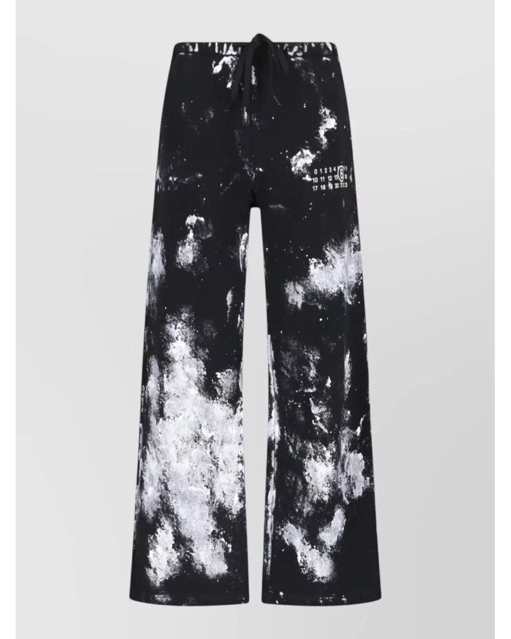 MM6 by Maison Margiela Multicolor Straight Cotton Trousers