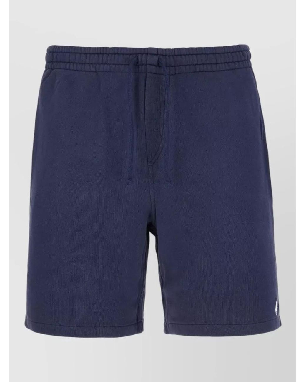 Polo Ralph Lauren Blue Cotton Blend Bermuda Shorts for men