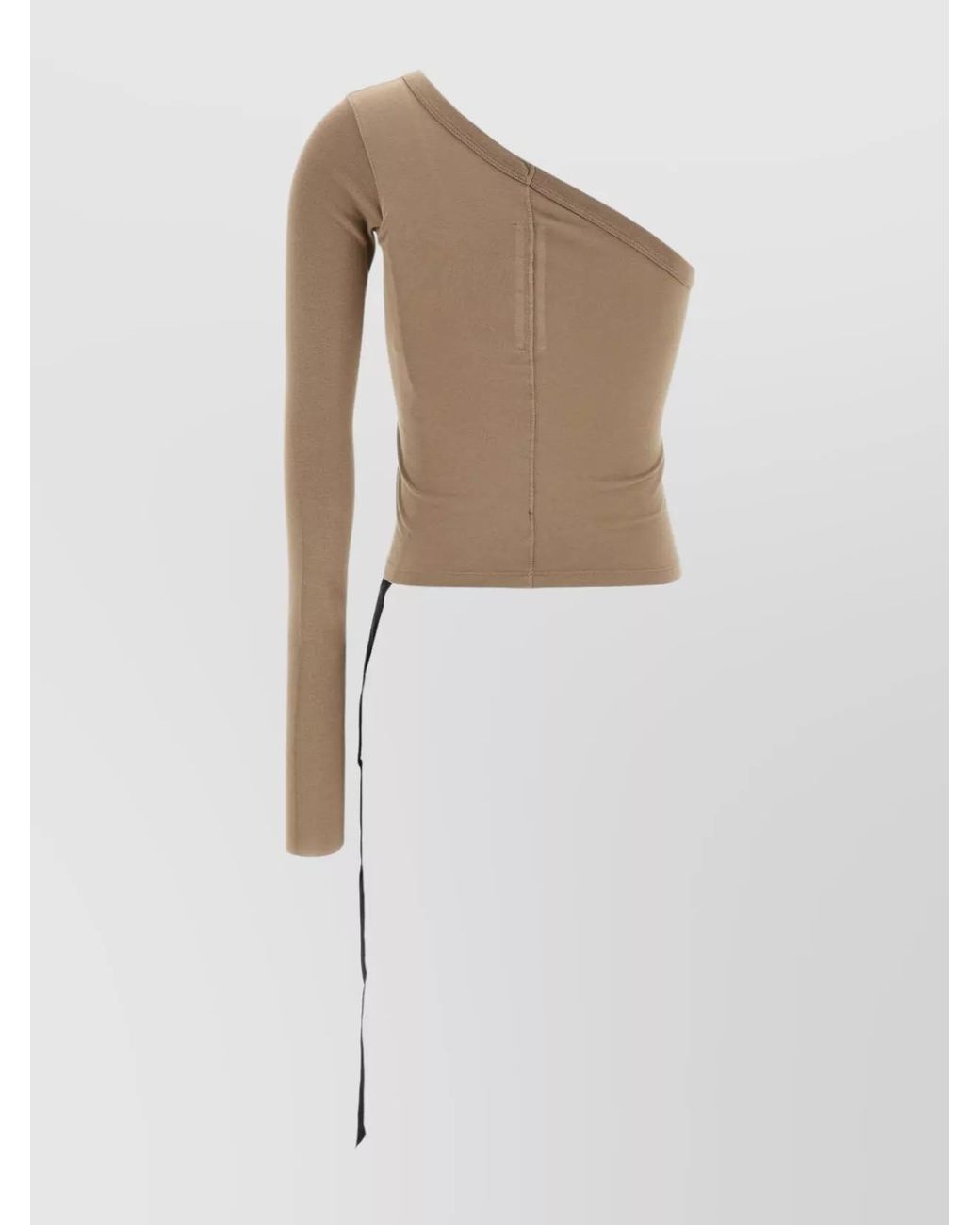 Rick Owens White Cotton Ziggy Blouse