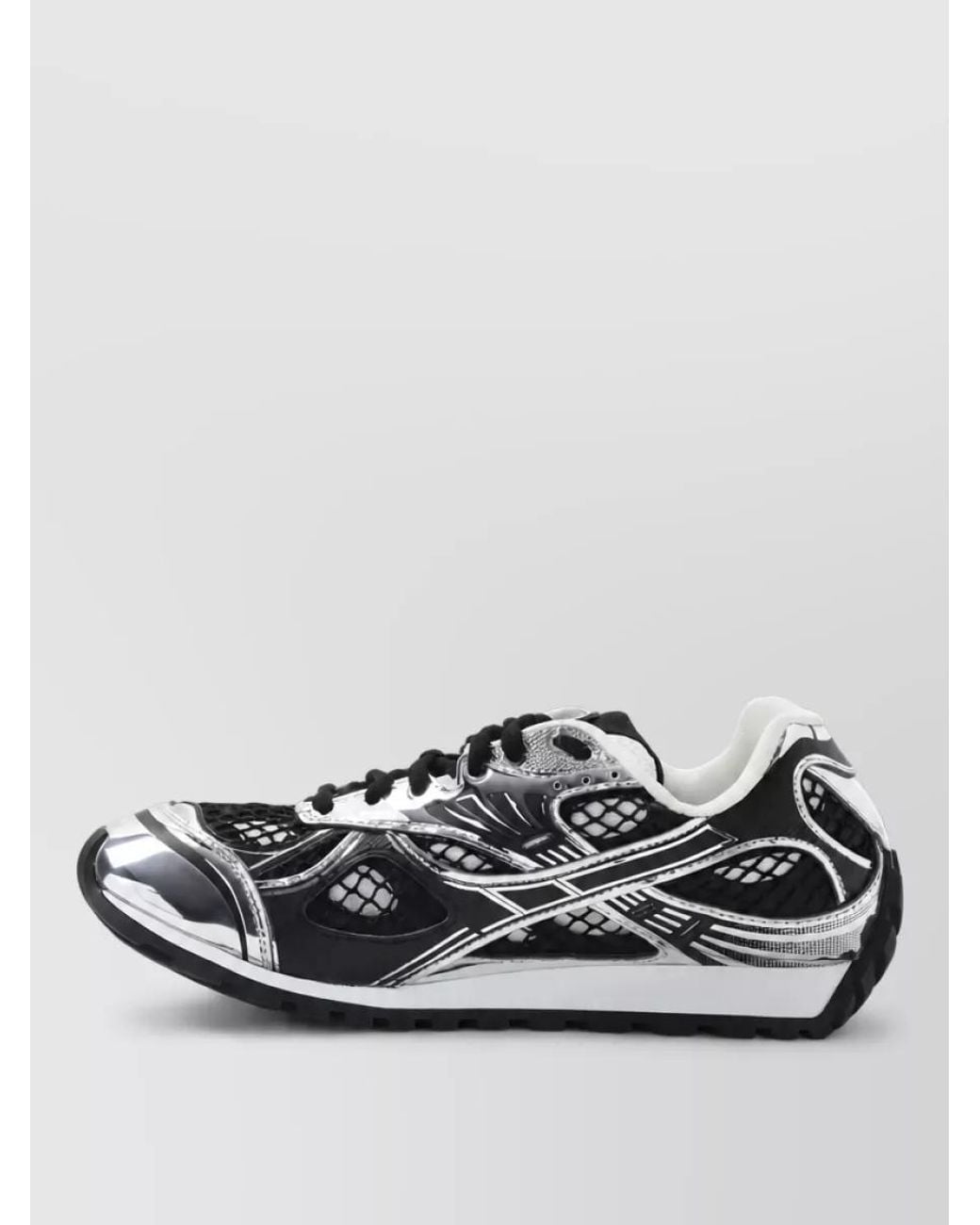 Bottega Veneta Multicolor Mesh Low-Top Sneakers