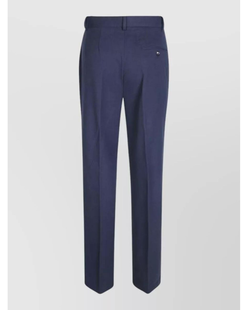 Circolo 1901 Blue Straight Leg Suit Trousers