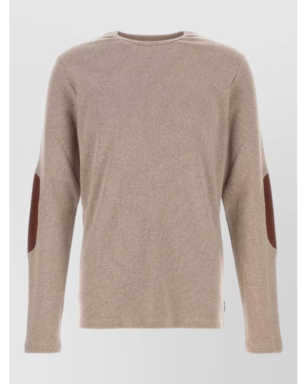MM6 by Maison Margiela Natural Ribbed Sweater for men