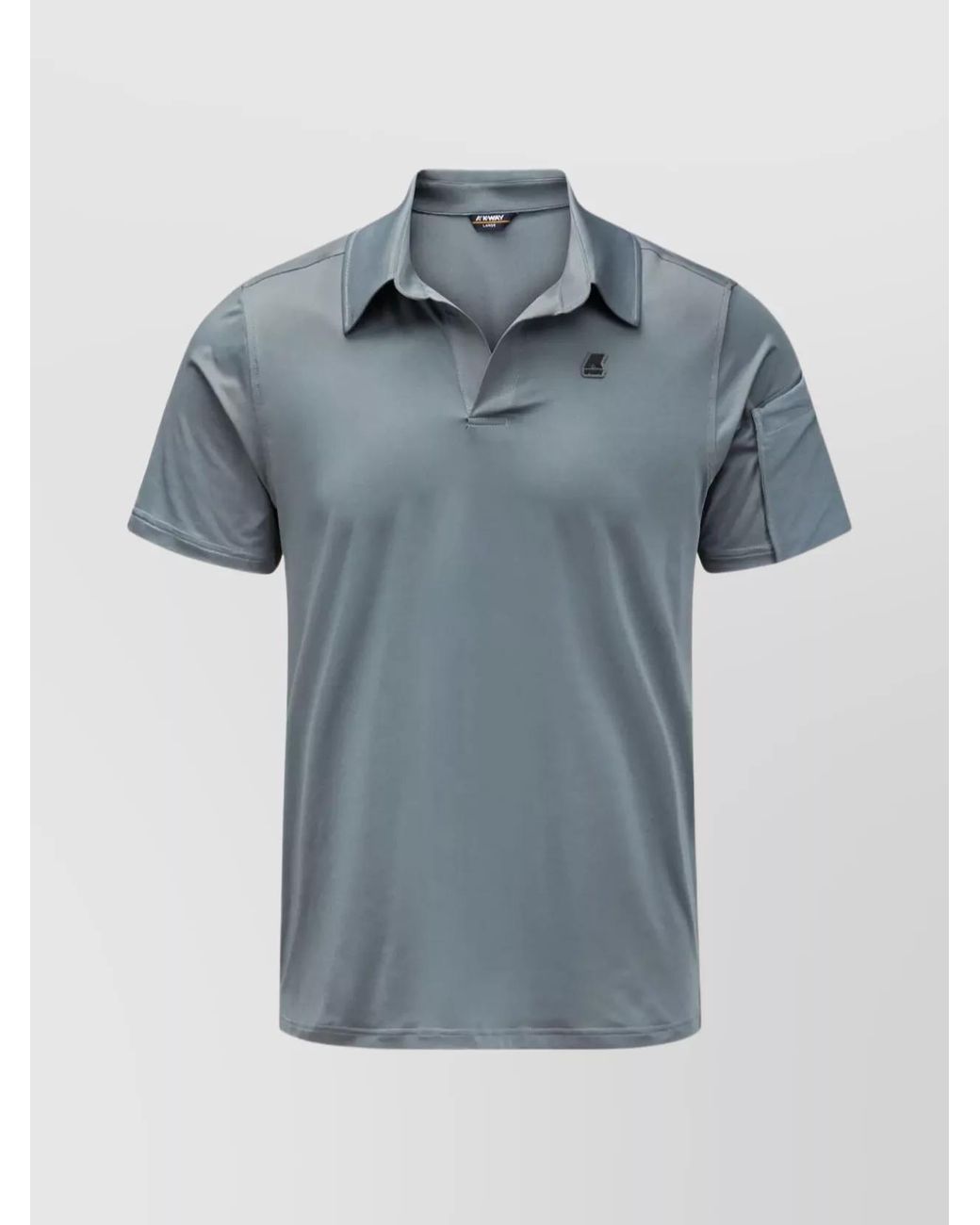 K-Way Blue Slievot Polo Shirt for men