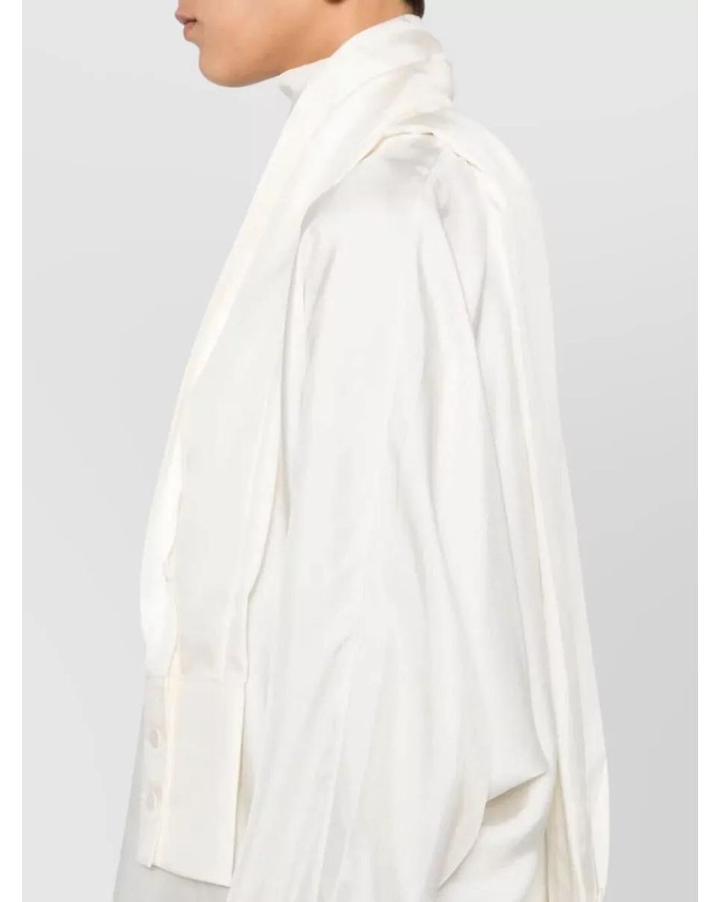 Rohe White Silk Blouse
