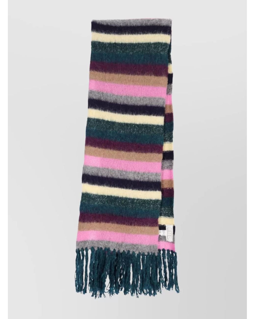 ERL Blue Alpaca Scarf