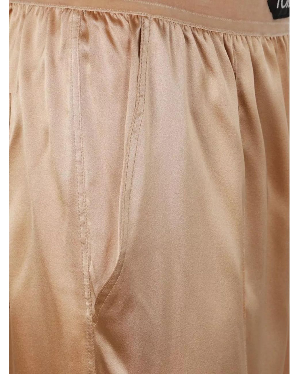 Tom Ford Natural Silk Straight Trousers