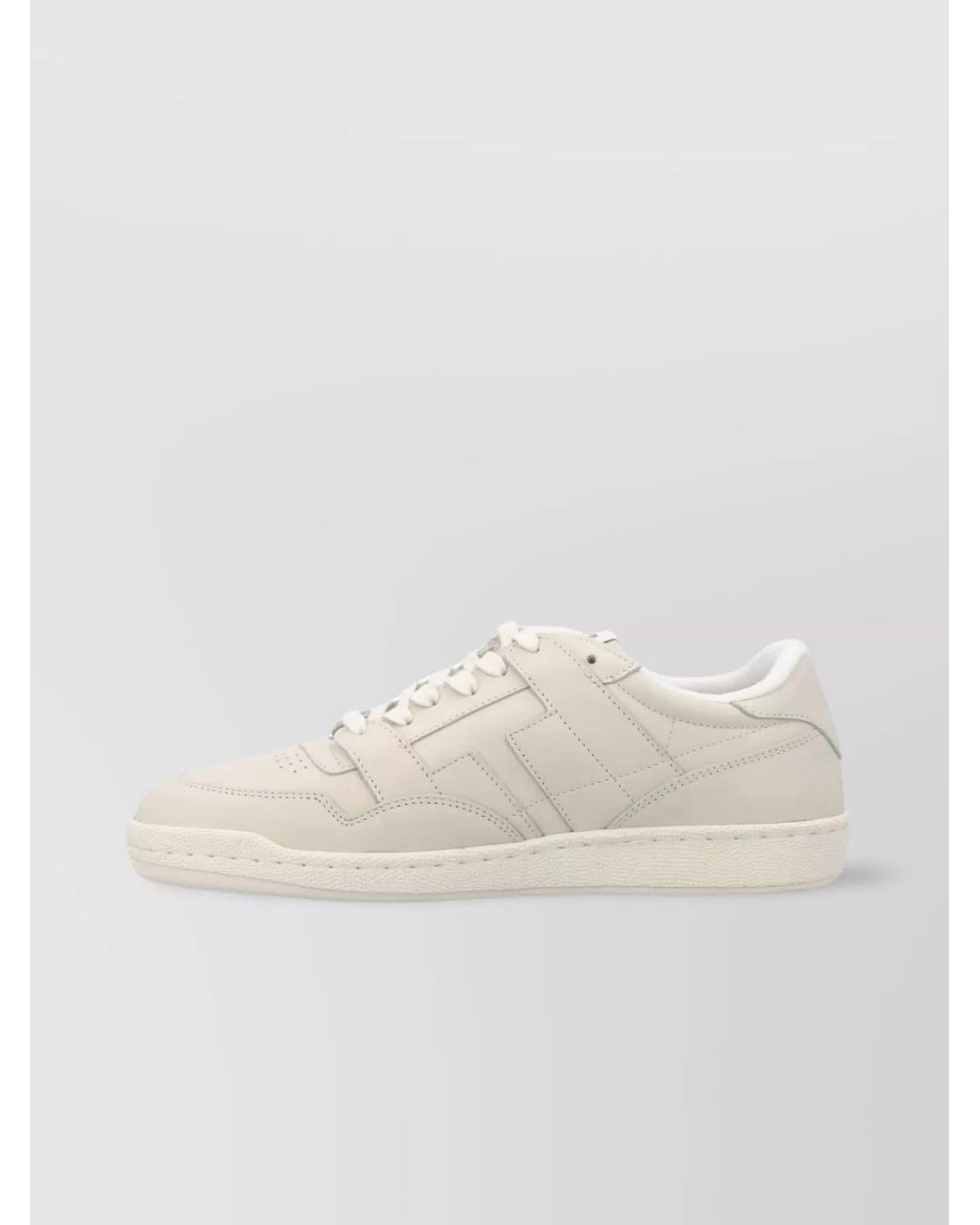 Tom Ford Natural Leather Low-Top Sneakers for men