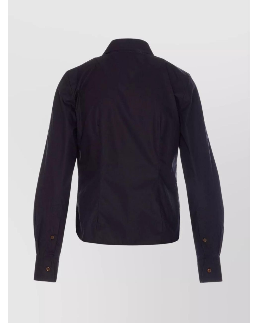Vivienne Westwood Blue Cotton Long-Sleeve Shirt