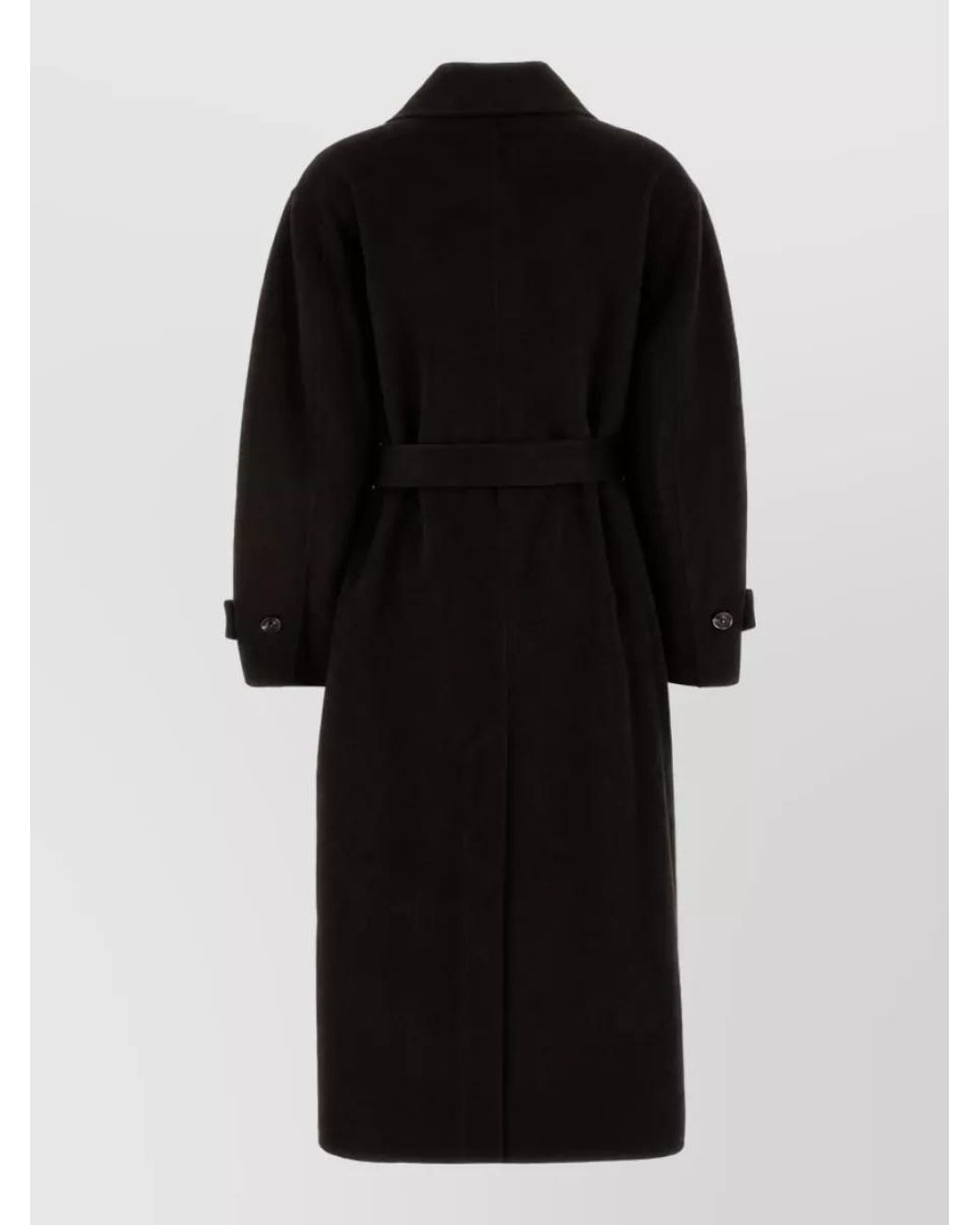 Soeur Black Wool Fitted Jacket