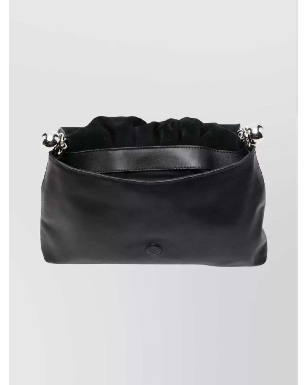Isabel Marant White Bolton Leather Shoulder Bag