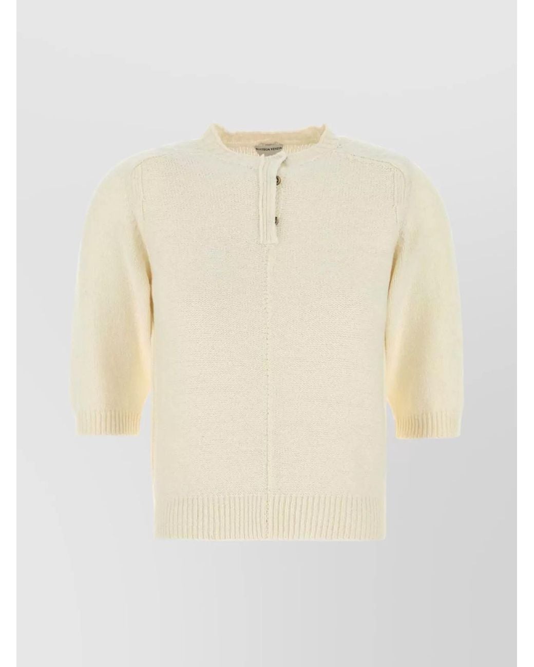 Bottega Veneta Natural Wool Sweater