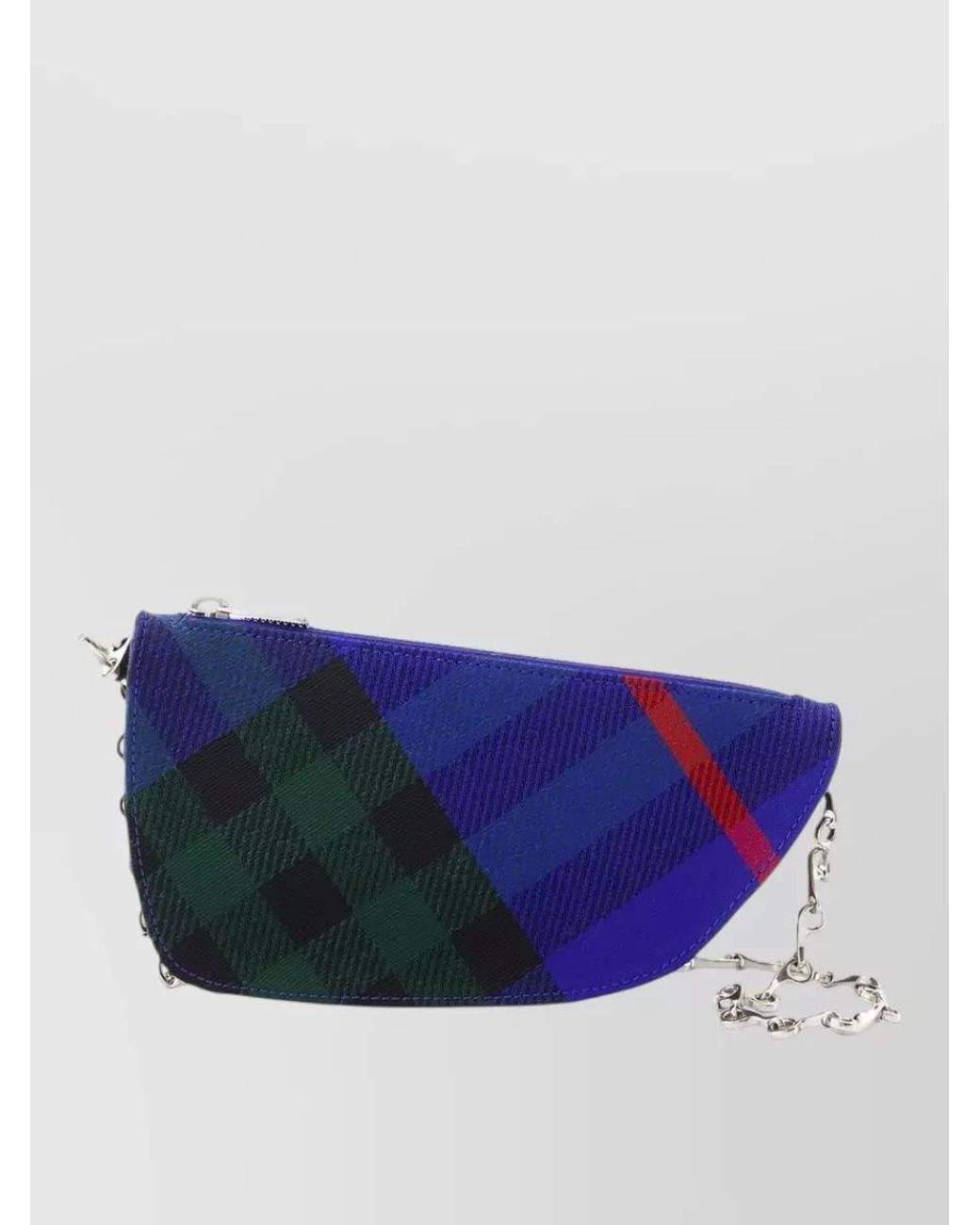 Burberry Blue Micro Wallet On Chain