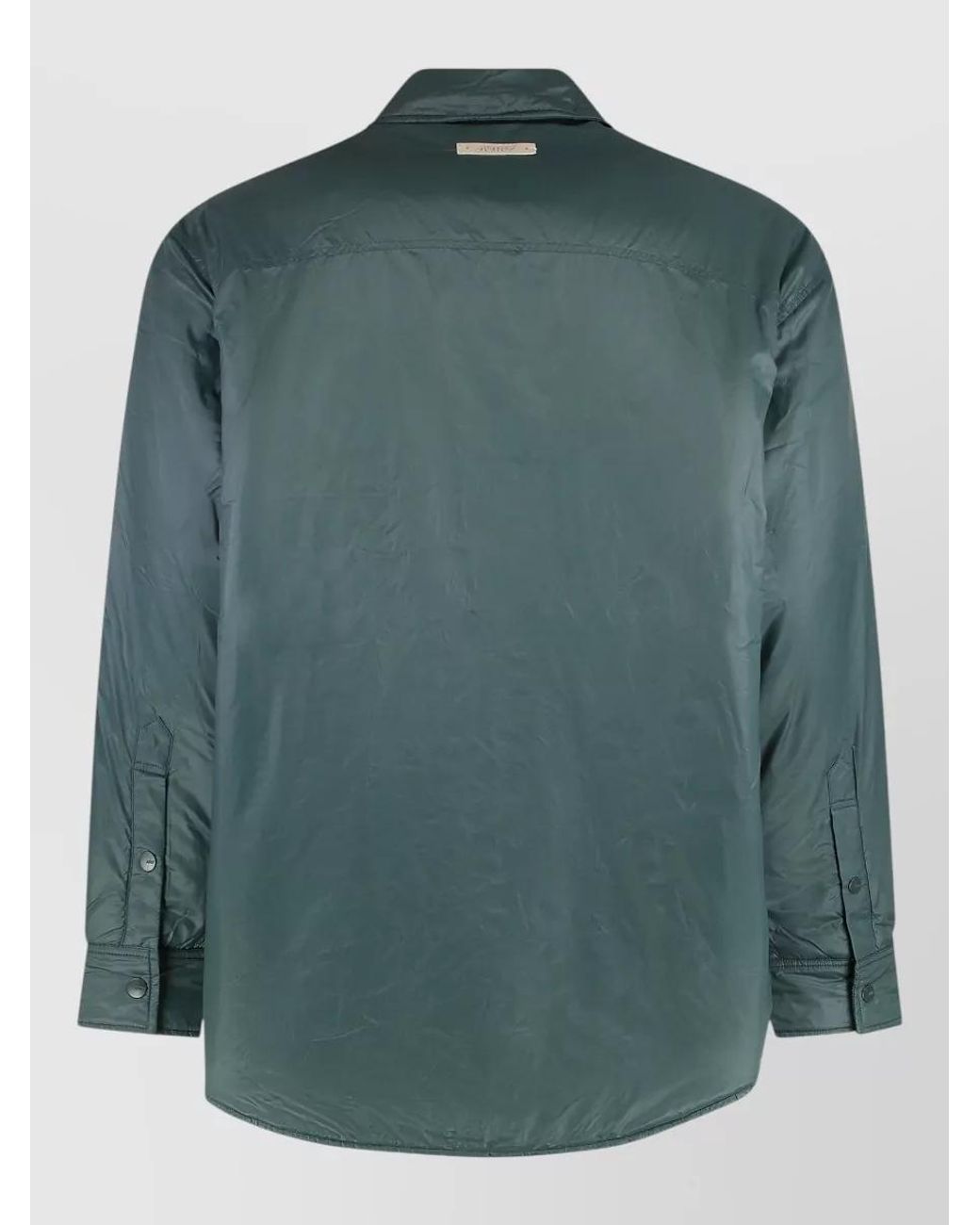 Autry Green Nylon Overshirt for men